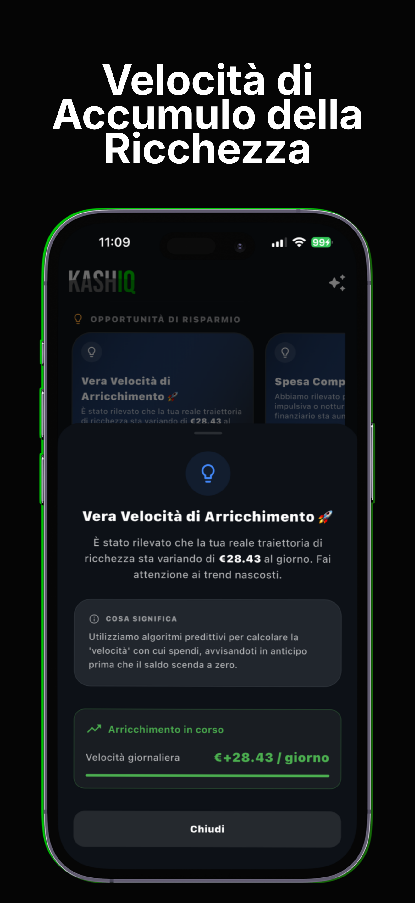 Velocità Arricchimento