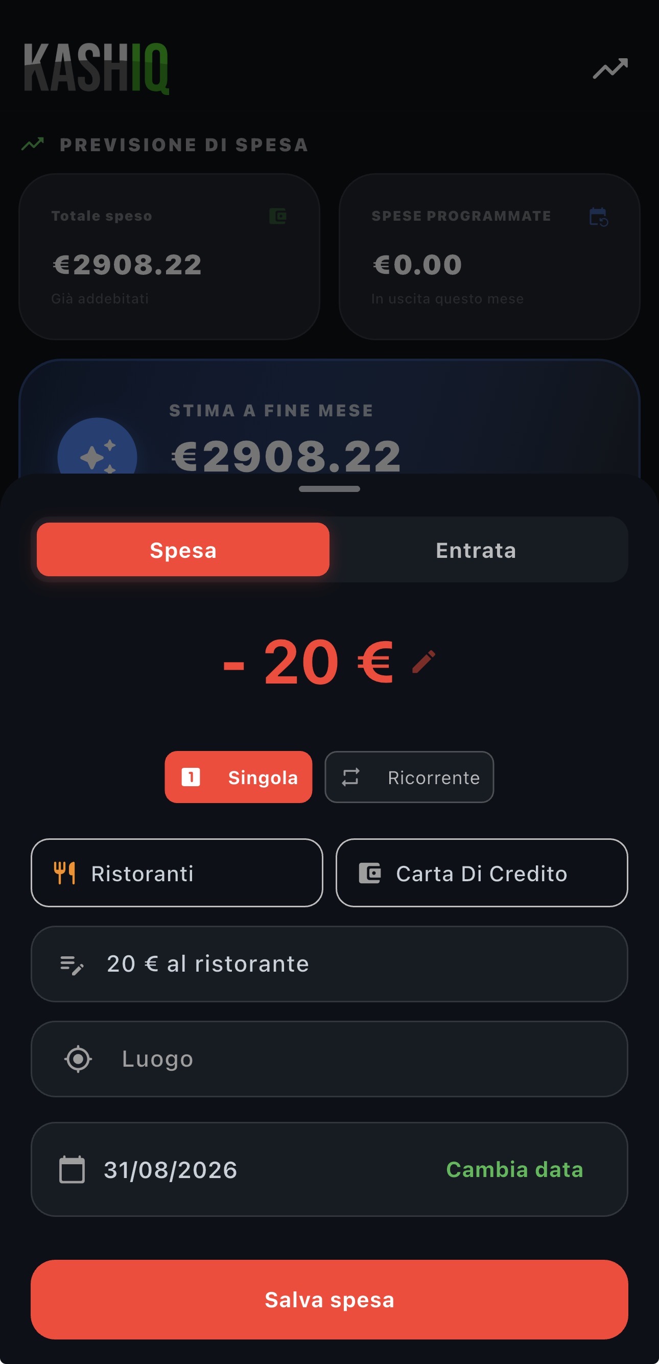 Inserimento Vocale 2